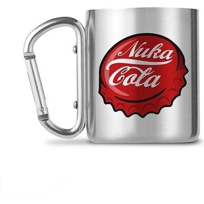 Чаши ABYSTYLE FALLOUT Mug Carabiner Nuka Cola, Метална, Сребрист