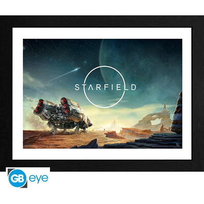 GBEYE STARFIELD - Framed print "Landing" (30x40)