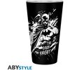 Комплект ABYSTYLE DC COMICS - Pck XXL glass + Pin + Pocket Notebook "Batman", Черен