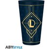 Комплект ABYSTYLE LEAGUE OF LEGENDS - Pck XXL glass + Pin + Notebook "Hextech logo", Многоцветен