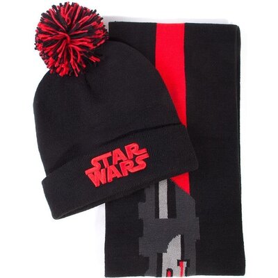 Комплект Star Wars - Darth Vader Scarf & Beanie Gift Set