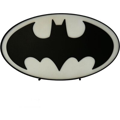 Лампа ABYSTYLE DC COMICS Lamp Batman logo, LED, Черен