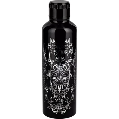 Бутилка Paladone Harry Potter: Death Eater - Metal Water Bottle