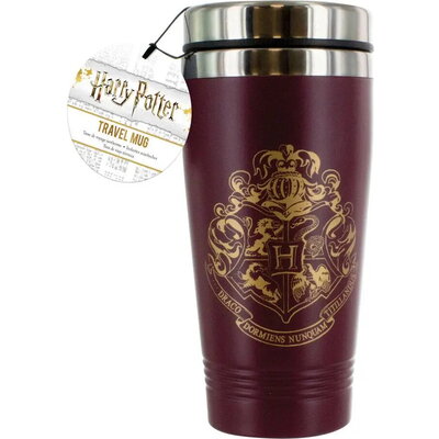 Термо Чаша Paladone - Harry Potter - Hogwarts Travel Mug V2 (450ml), PP13876HP