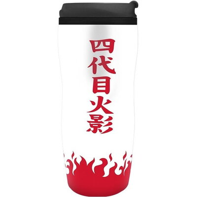 Термо чаша ABYSTYLE NARUTO SHIPPUDEN Yondaime Hokage, Бял