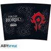 Термо чаша ABYSTYLE WORLD OF WARCRAFT Horde, Черен