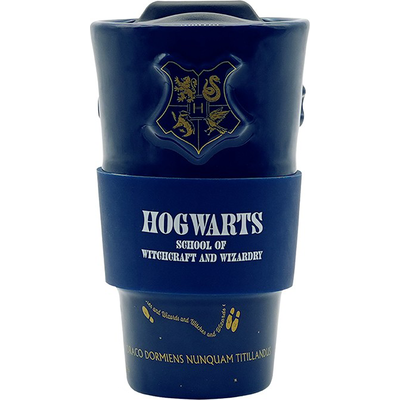 Термо чаша HARRY POTTER -  Ceramic Travel mug - Hogwarts