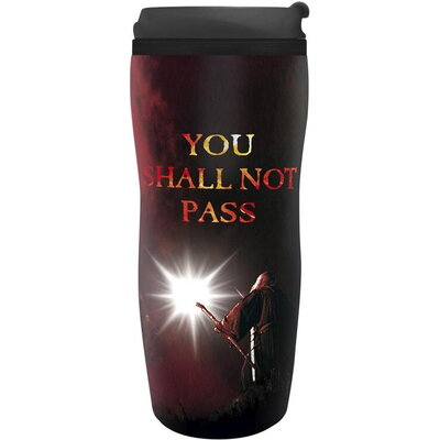 Термо чаша LORD OF THE RINGS - Travel Mug "You shall not pass"