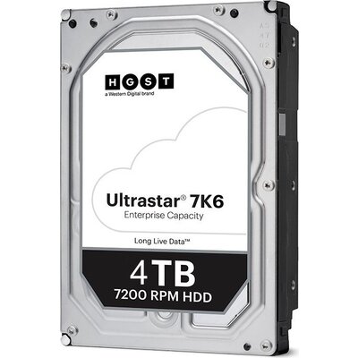 Western Digital Ultrastar DC HDD Server 7K6 (3.5’’, 4TB, 256MB, 7200 RPM, SATA 6Gb/s, 512E SE) 0B36040