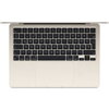 Лаптоп Apple 13" MacBook Air: Apple M3 chip with 8-core CPU and 8-core GPU, 16GB, 256GB SSD - Starlight