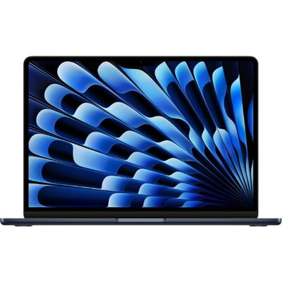 Лаптоп Apple 13-inch MacBook Air: Apple M3 chip with 8-core CPU and 8-core GPU, 16GB, 256GB SSD - Midnight