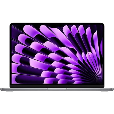 Лаптоп Apple 13-inch MacBook Air: Apple M3 chip with 8-core CPU and 10-core GPU, 24GB, 512GB SSD - Space Grey