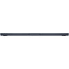 Лаптоп Apple 15" MacBook Air: Apple M3 chip with 8-core CPU and 10-core GPU, 16GB, 256GB SSD - Midnight