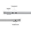 Лаптоп Apple MacBook Air 13.6: Apple M5 chip with 10-core CPU and 10-core GPU, 24GB, 1TB SSD - Silver