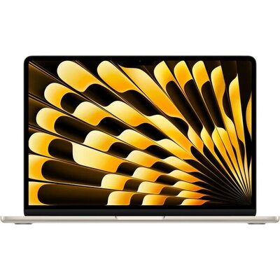 Лаптоп Apple MacBook Air 13.6: Apple M5 chip with 10-core CPU and 10-core GPU, 16GB, 1TB SSD - Starlight