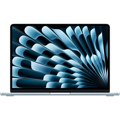 Лаптоп Apple MacBook Air 13.6: Apple M5 chip with 10-core CPU and 8-core GPU, 16GB, 512GB SSD - Sky Blue