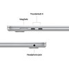 Лаптоп Apple MacBook Air 15.3: Apple M5 chip with 10-core CPU and 10-core GPU, 24GB, 1TB SSD - Silver