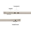 Лаптоп Apple MacBook Air 15.3: Apple M5 chip with 10-core CPU and 10-core GPU, 24GB, 1TB SSD - Starlight