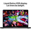 Лаптоп Apple 14" MacBook Pro: Apple M5 Max chip with 18-core CPU and 32-core GPU, 36GB, 2TB SSD - Space Black
