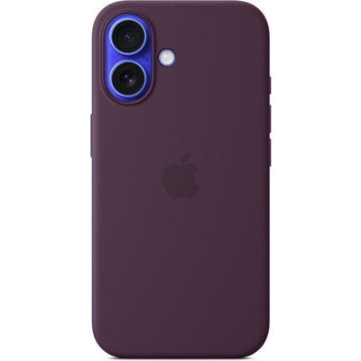 Калъф Apple iPhone 16 Silicone Case with MagSafe - Plum