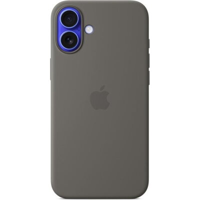 Калъф Apple iPhone 16 Plus Silicone Case with MagSafe - Stone Grey