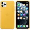 Калъф Apple iPhone 11 Pro Max Leather Case - Meyer Lemon (Seasonal Autumn 2019)