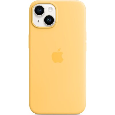 Калъф Apple iPhone 14 Silicone Case with MagSafe - Sunglow