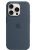 Калъф Apple iPhone 15 Pro Silicone Case with MagSafe - Storm Blue