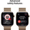 Часовник Apple Watch S11 Cellular 42mm Gold Titanium Case with Gold Milanese Loop