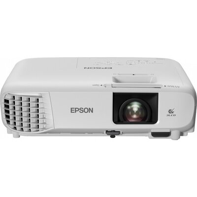 Мултимедиен проектор Epson EB-FH06, Full HD 1080p (1920 x 1080, 16:9), 3 500 ANSI lumens, 16 000:1, USB, 2x HDMI, VGA, Wireless 