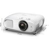 Мултимедиен проектор Epson EH-TW7100 Home Cinema, 4K Pro UHD Super Resolution,16:9, Full HD 1080p 3D, 3 000 lumens, 100 000 : 1,