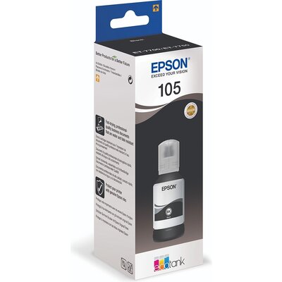 Консуматив Epson 105 EcoTank Pigment Black ink bottle