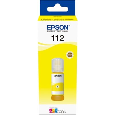 Консуматив Epson 112 EcoTank Pigment Yellow ink bottle