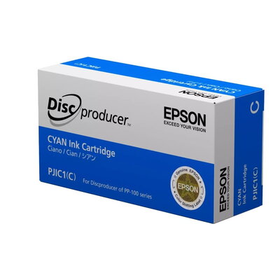 Консуматив Epson Discproducer Ink PJIC7(C), Cyan