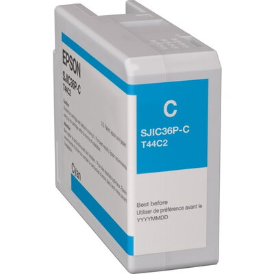 Консуматив Epson SJIC36P(C): Ink cartridge for ColorWorks C6500/C6000 (Cyan)