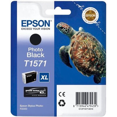 Консуматив Epson T1571 Photo Black for Epson Stylus Photo R3000