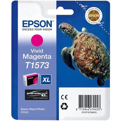 Консуматив Epson T1573 Vivid Magenta for Epson Stylus Photo R3000