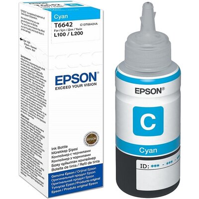 Консуматив Epson T6642 Cyan ink bottle 70ml