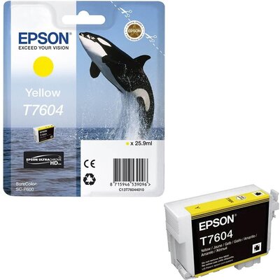 Консуматив Epson T7604 Yellow