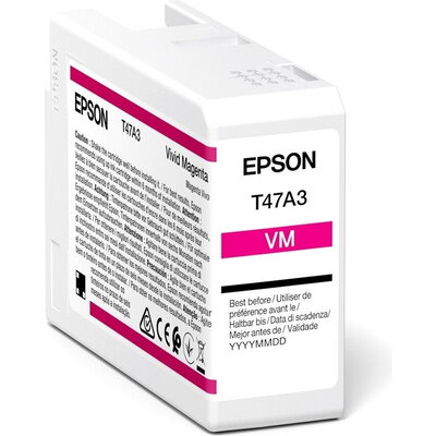 Консуматив Epson Singlepack Vivid Magenta T47A3 UltraChrome Pro 10 ink 50ml