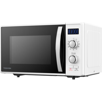 Toshiba Microwave Oven with Grill and Combination Hob, MW2-AG23P 23L White