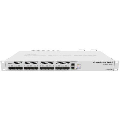 Cloud Router Mikrotik CRS317-1G-16S+RM, 1 х Gigabit LAN, 16 х SFP