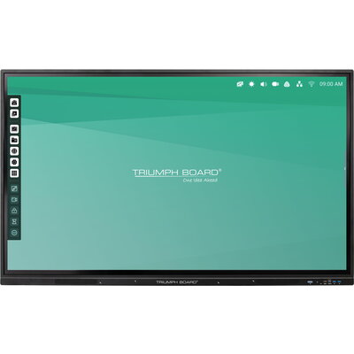 Интерактивен мулти-тъч дисплей TRIUMPH BOARD 65" IFP, Черен панел, Android 11
