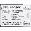 Батерия за мобилен телефон  DORO 8035, DSB-0170  DBT-2500A LiPo  3,8V 2350mAh CAMERON SINO
