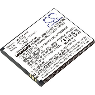 Батерия за мобилен телефон EMPORIA Touch Smart, Touch Smart 2, Touchsmart V188  AK-V188   LiIon 3,7V 1100mAh CAMERON SINO