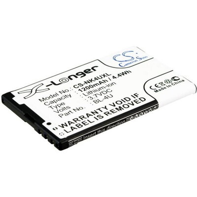 Батерия за мобилен телефон NOKIA 301, 3120 Classic, 5530 XpressMusi BL-4U LIIon   3,7V 1200mAh  Cameron Sino