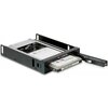 Чекмедже Delock 3.5″, За 1 x 2.5″ SATA HDD / SSD, Черен