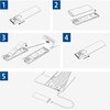 Чекмедже за диск ACT  AC1615, USB-C M.2 NVMe / PCIe SSD