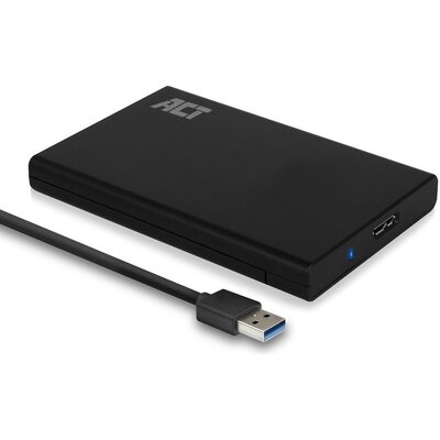 Чекмедже за твърд диск ACT AC1215, 2.5", USB 3.0, Черен