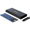 Външно чекмедже Delock за M.2 NVMe PCIe SSD със SuperSpeed ​​USB 10 Gbps (USB 3.1 Gen 2) USB Type-C женски